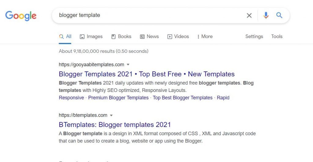 how to install template on blogger