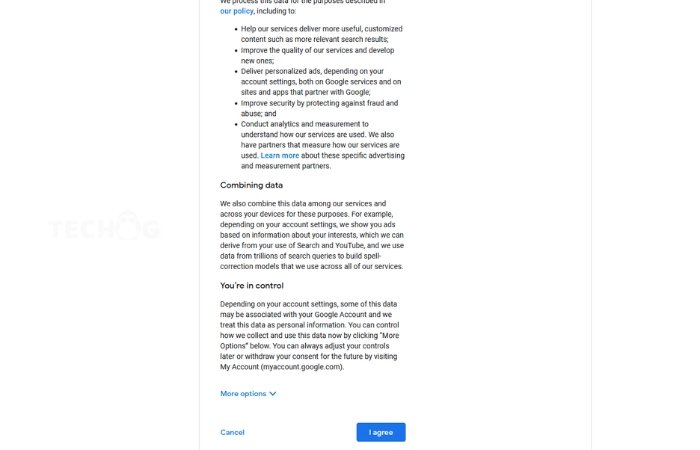 google rules and conditions