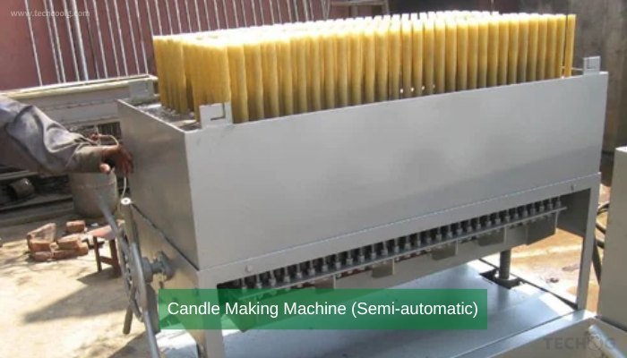 semi automatic candle making machine