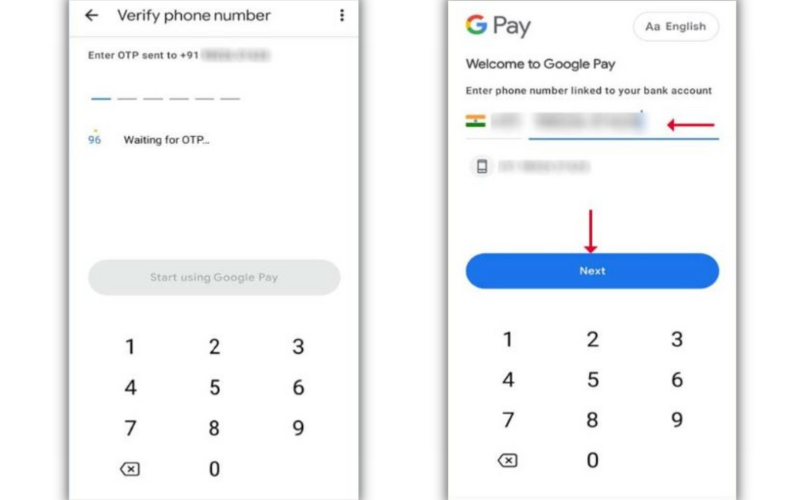 verify mobile number